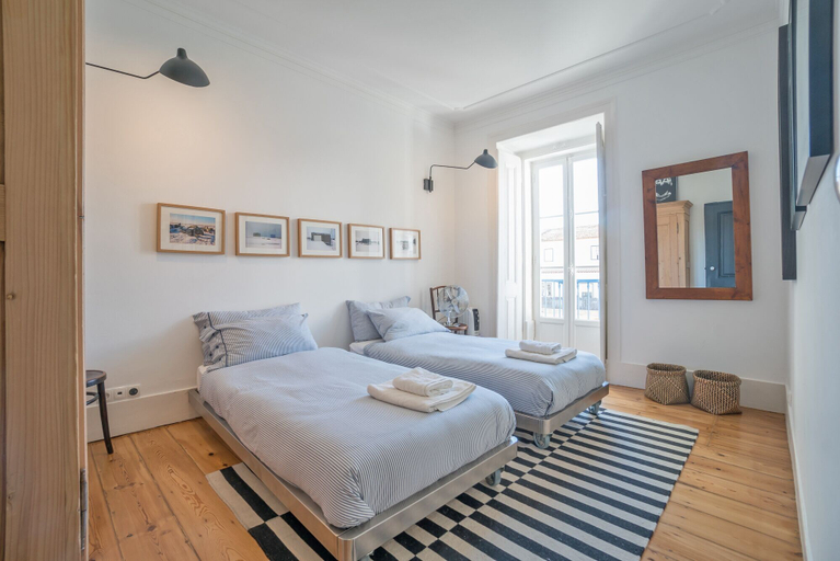Bedroom 4, An Ecletic Apartment in Lisbon, Lisbon