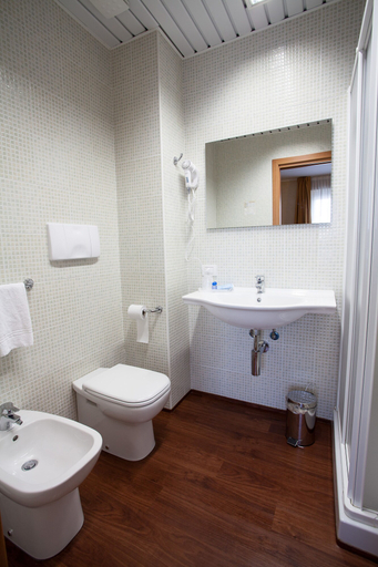 Bathroom 5, Hotel Esperia, Milano