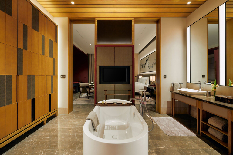 Bathroom 5, Capella Tufu Bay, Hainan, Hainan