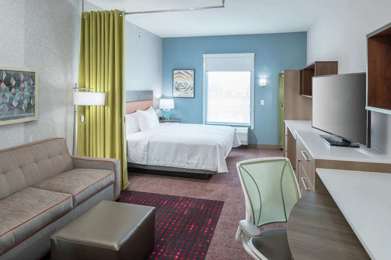Bedroom 3, Home2 Suites by Hilton Orlando Airport, Orange
