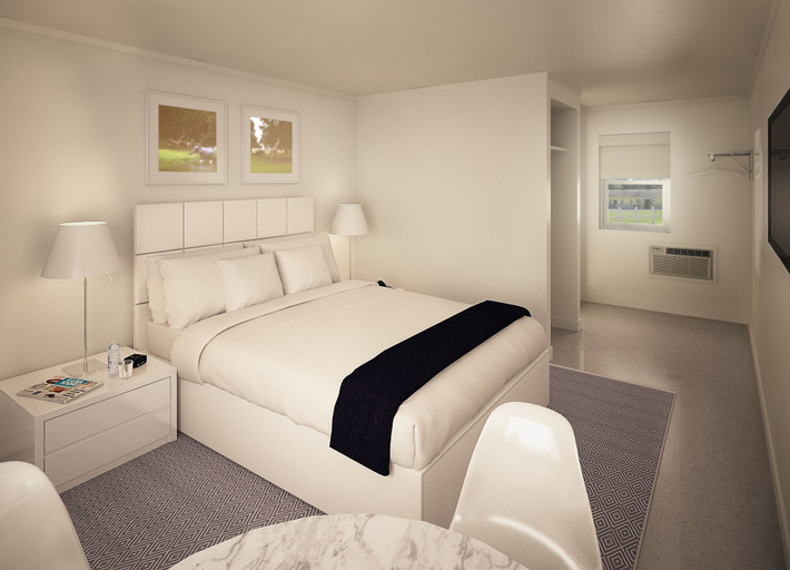 Bedroom 3, Sun Plaza Motel, Marion