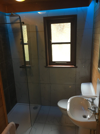 Bathroom 3, Shrew Lodge Hot Tub, Carmarthenshire