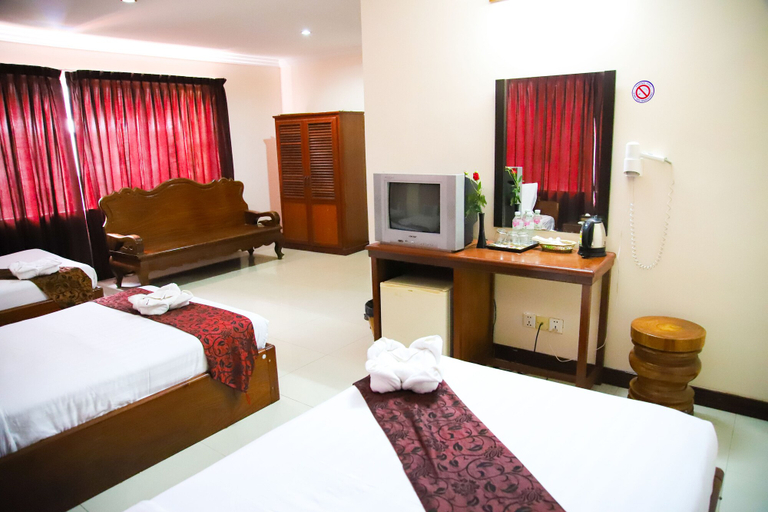 Bedroom 3, Angkor Vattanak Pheap Hotel, Siem Reap