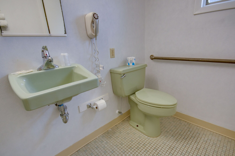 Bathroom 3, Sahara Motel, Worcester
