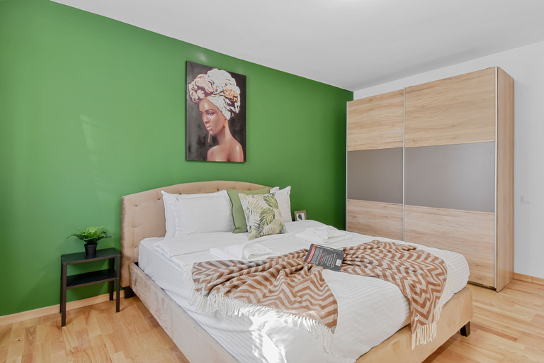 Bedroom 3, Akira One Bedroom Apartment, Municipiul Bucuresti