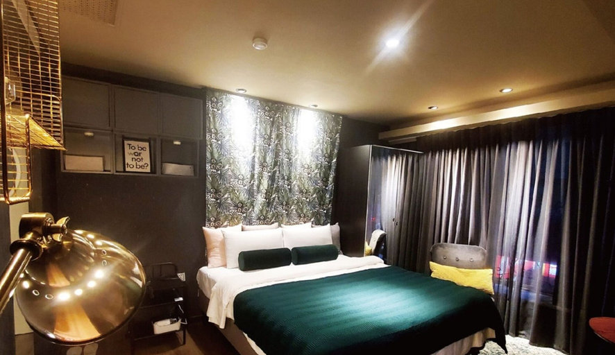Bedroom 4, Yomi Hotel - MRT Shuanglian Station, Taipei City