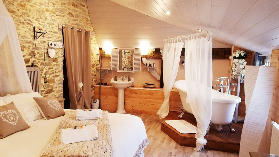 Bedroom 4, Le Moulin des Tréans, Loire-Atlantique