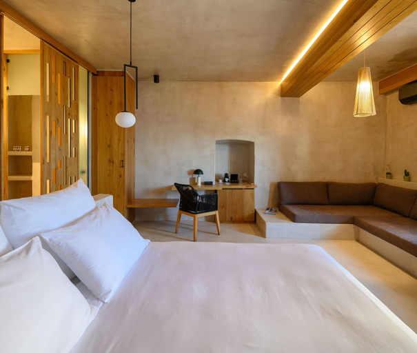 Bedroom 4, Gaia Suites, South Aegean