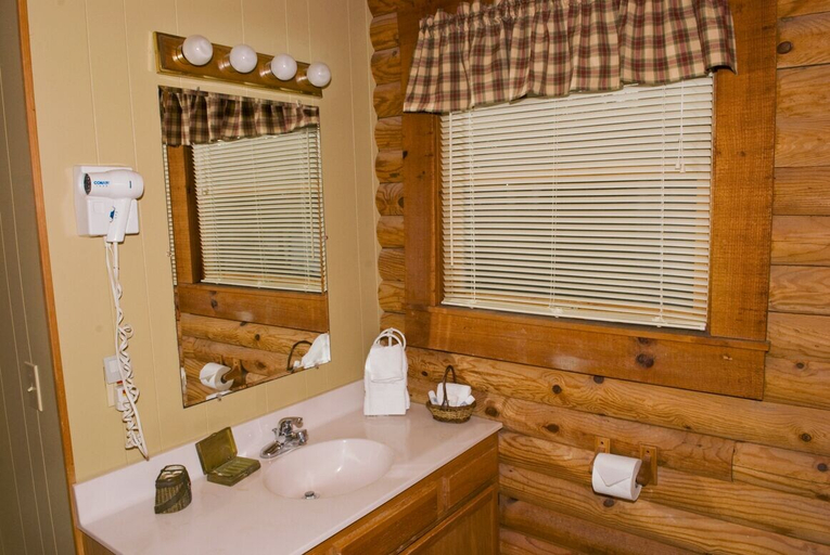 Bathroom 3, Mountainaire Inn and Log Cabins, Watauga