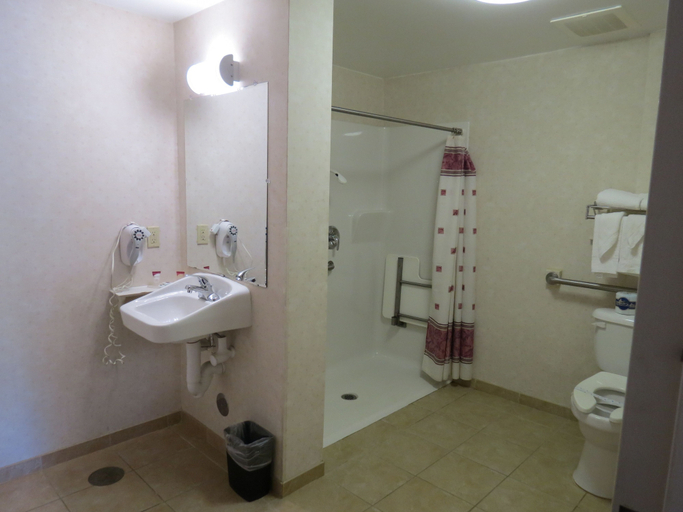 Bathroom 5, Executive Inn And Suites, Prince George's