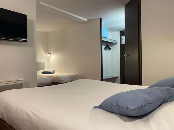 Bedroom 3, Enzo Hotels Vierzon By Kyriad Direct, Cher