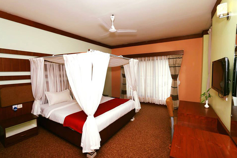 Bedroom 2, Bharatpur Garden Resort, Narayani