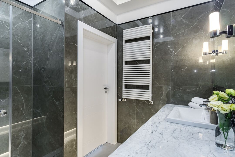 Bathroom 4, Elite Apartments Rajska Prestige, Gdańsk City