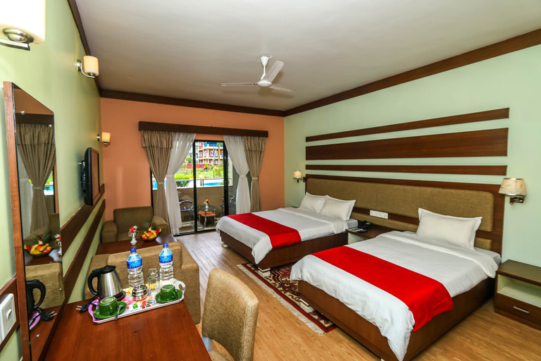 Bedroom 2, Bharatpur Garden Resort, Narayani