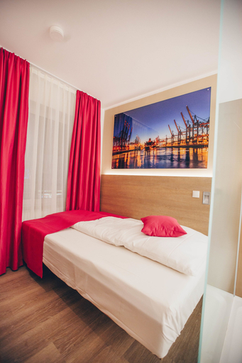 Bedroom 3, Hotel Luckys Inn GmbH, Hamburg