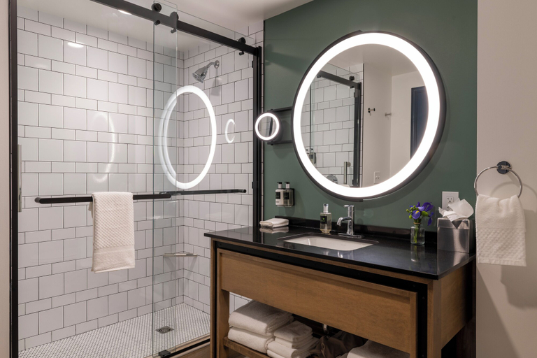 Bathroom 4, Hotel Canandaigua, Tapestry Collection by Hilton, Ontario