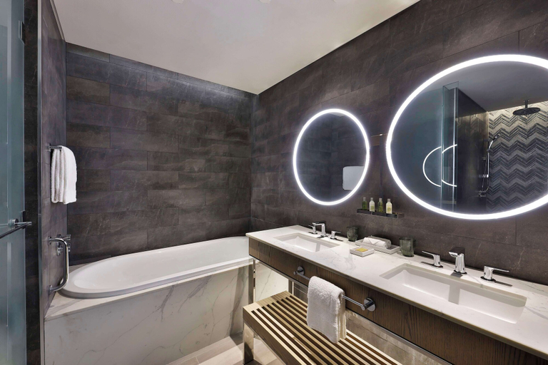 Bathroom 5, Hilton Abu Dhabi Yas Island, Yas Island