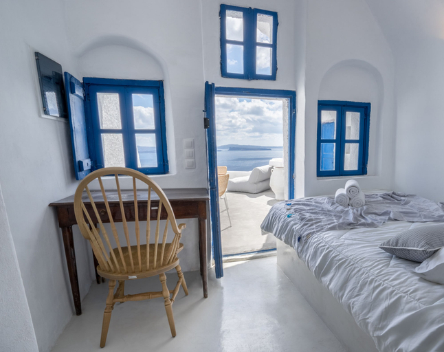 Bedroom 5, Gaia Suites, South Aegean