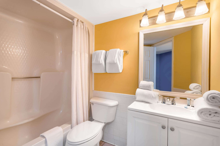 Bathroom 4, Ocean Club Resort Myrtle Beach a Ramada by Wyndham, Horry