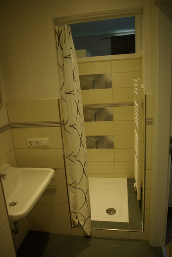 Bathroom, Ferienwohnung Seerose, Lüneburg