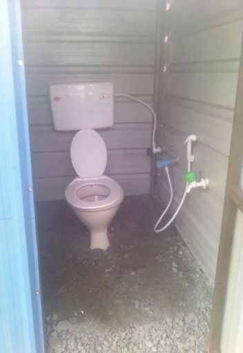Bathroom, Janardan Resort Churaini - Campsite, Nainital