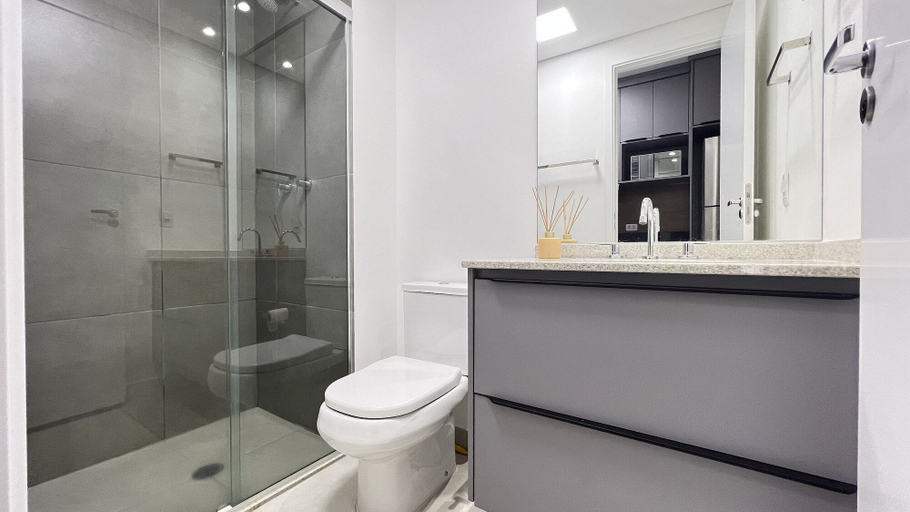Bathroom 3, MichiH - Perfeito Studio em Pinheiros, São Paulo