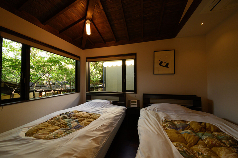 Bedroom 3, Yufuin Onsen Ryokan Mebaeso, Yufu