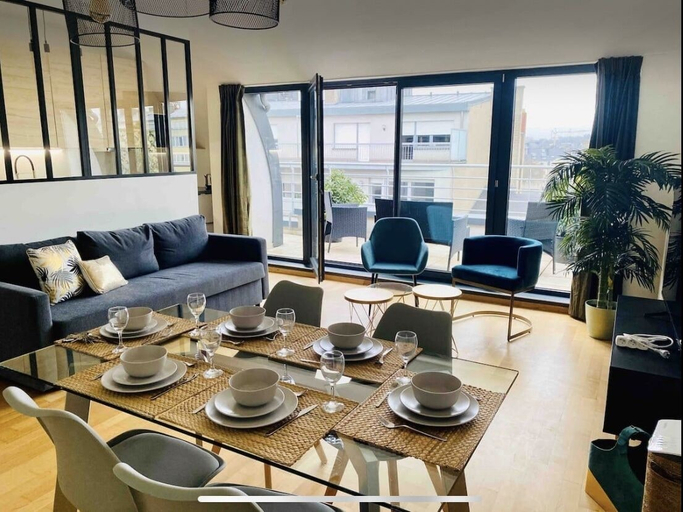 Others 5, Large Retro Chic Flat 100m2 in City Center - Parking, Luxembourg