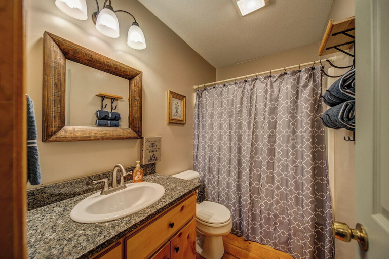 Bathroom 3, Lonestar Lodge, Fannin