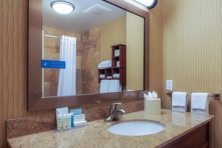 Bathroom 4, Hampton Inn Oxford/Miami University Area, Butler