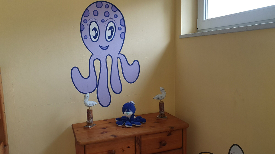 Bedroom 2, Ferienwohnung Tintenfisch, Vorpommern-Rügen