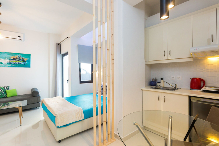 Bedroom 4, Rethymno Hills Apartments, Crete