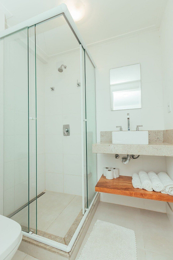 Bathroom, Apartamento de Frente pro Mar - Campeche, Florianopolis