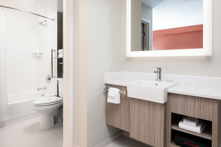 Bathroom 5, SpringHill Suites Dallas Downtown / West End, Dallas