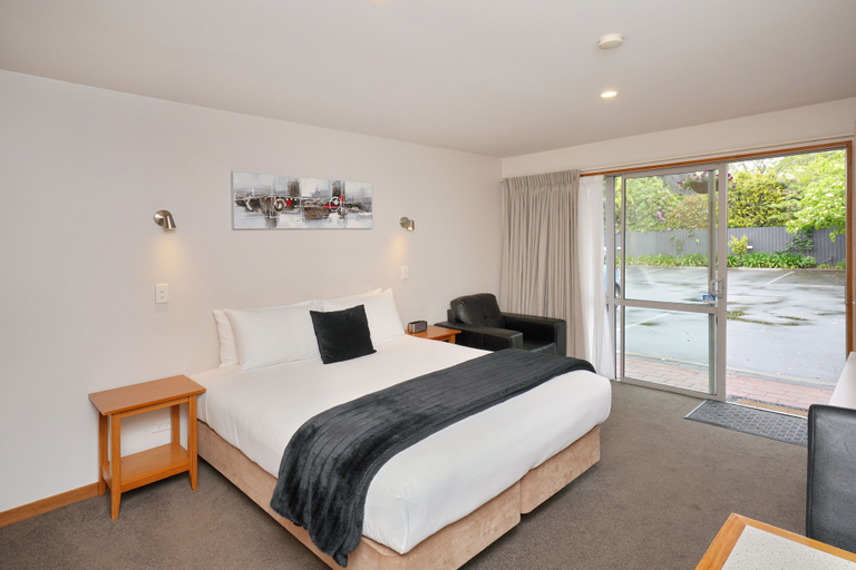 Bedroom 2, 306 Motel Apartments, Christchurch