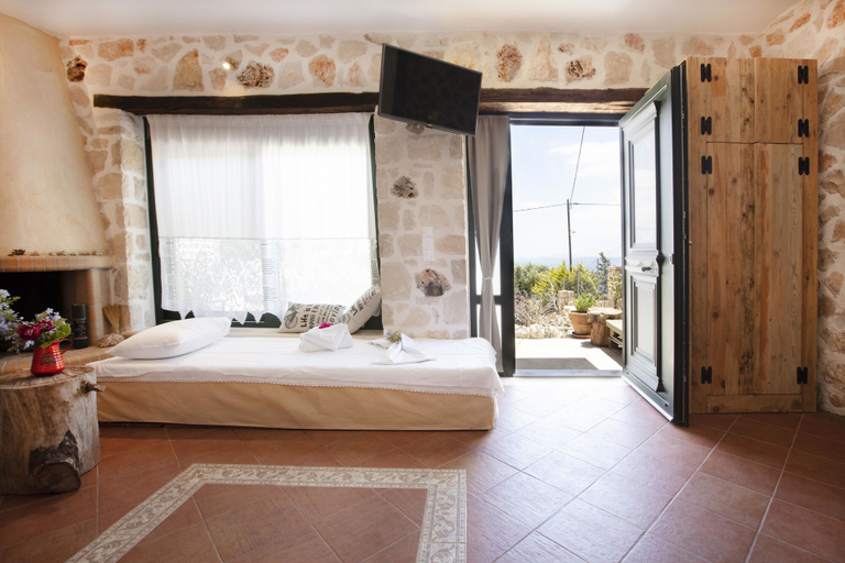 Bedroom 2, Anemos Studio, Ionian Islands