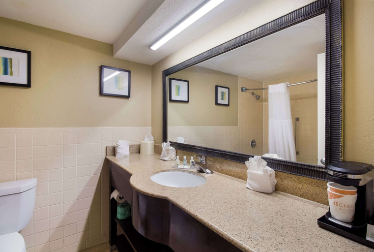 Bathroom 4, Quality Inn Houston East I-10, Houston