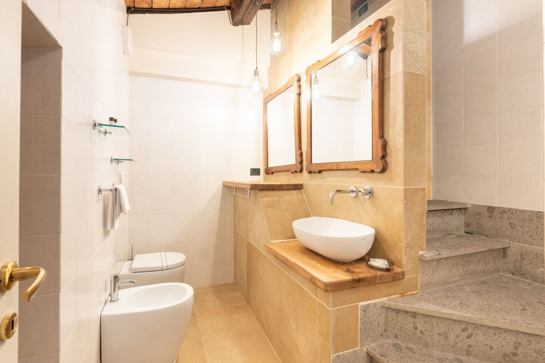 Bathroom 3, Hotel della Fortezza, Grosseto