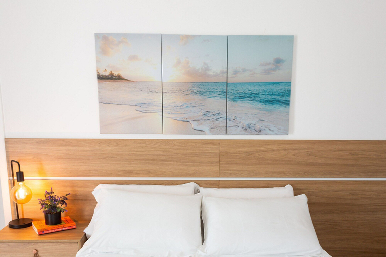 Bedroom 4, Incrível Vista para o Mar com Varanda, Bertioga