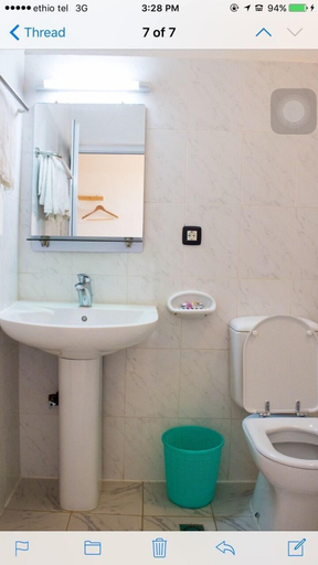 Bathroom 3, Cliff Edge Hotel - Lalibela, Semen Wello
