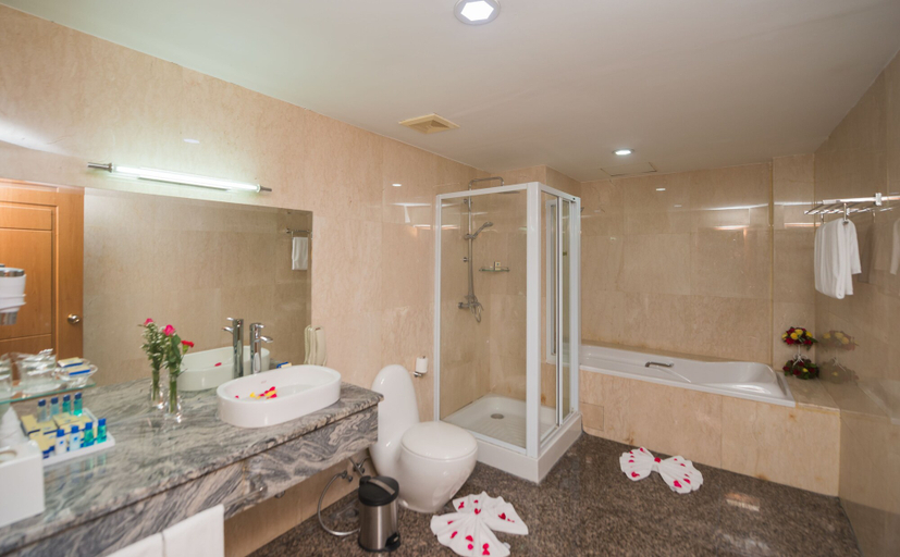 Bathroom 5, Sky Star Hotel, Yangon