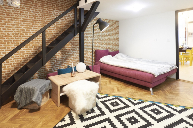 Bedroom 2, Dohany 28 Apartment, Budapesti