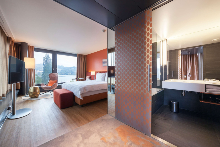 Bedroom 3, Radisson Blu Hotel, Lucerne, Luzern