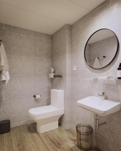 Bathroom 3, Livensa Living Studios Madrid Alcobendas, Madrid