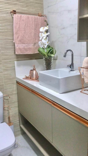 Bathroom 4, Makambira Residence Flat, Ipojuca