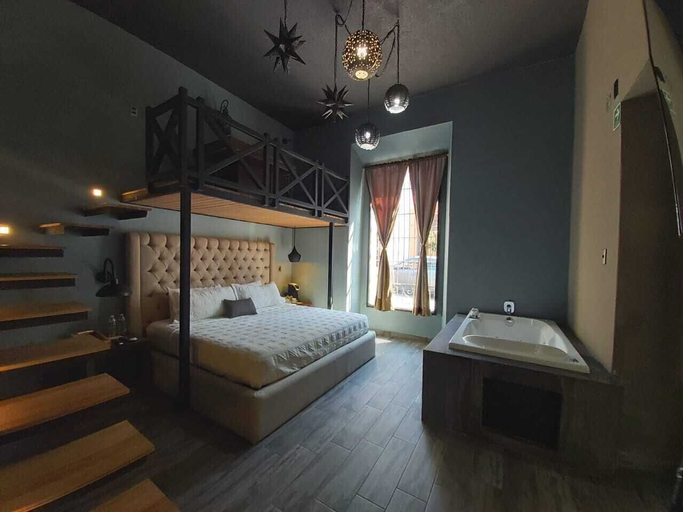 Bedroom 2, Independencia Dos 7 Hotel Boutique, Querétaro