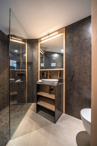 Bathroom 3, Boutique Hotel La Gorge, Visp