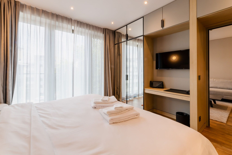 Bedroom 5, Fourty Three Luxury Serviced Apartments, Düsseldorf