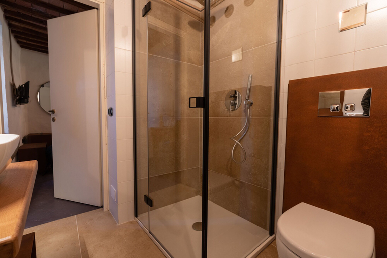 Bathroom 3, Hotel della Fortezza, Grosseto
