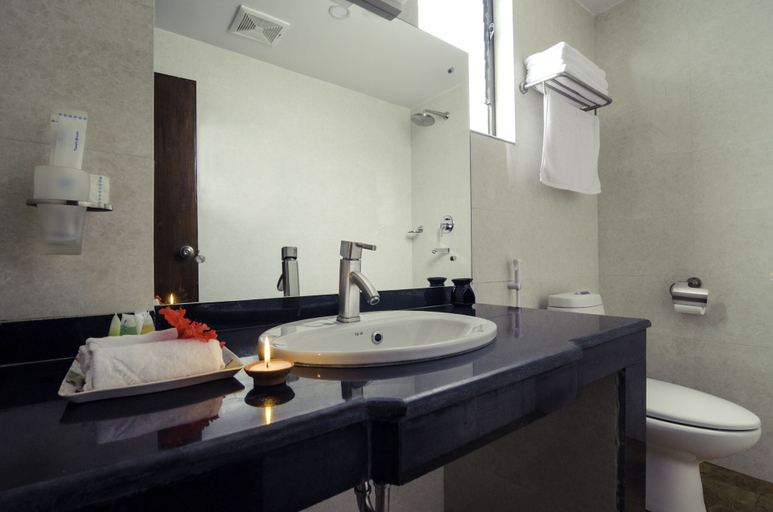 Bathroom 5, Dahlia Boutique Hotel, Gandaki